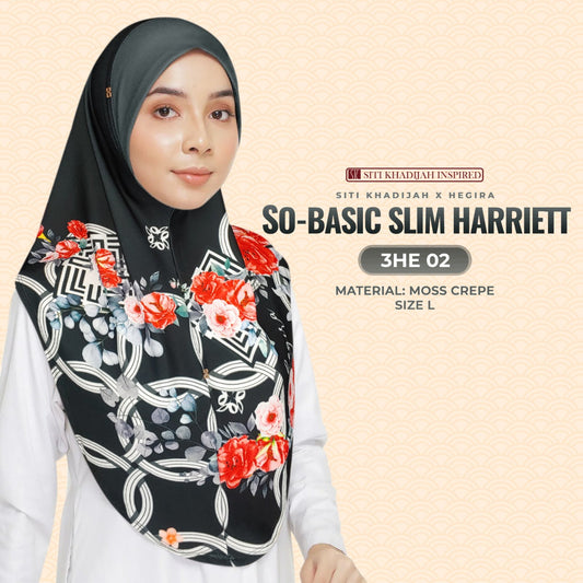 Hegira Hijab Inspired So-Basic Slim Harriett Instant Sarung Crepe Collection