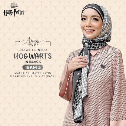 Ariani Inspired Shawl Printed Hogwarts Collection