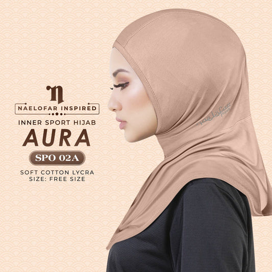 Naelofar Aura Instant Plain Sport Hijab