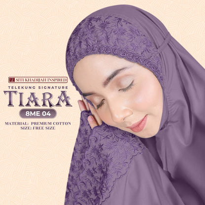Telekung SK Signature Tiara Collection - Free Woven bag