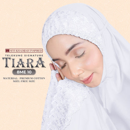 Telekung SK Signature Tiara Collection - Free Woven bag