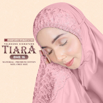 Telekung SK Signature Tiara Collection - Free Woven bag