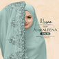 NEW - Aleena Telekung Aidraleena Limited Edition Collection - Free Woven Bag (2AL)