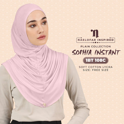 Naelofar Plain Sophia Instant Collection