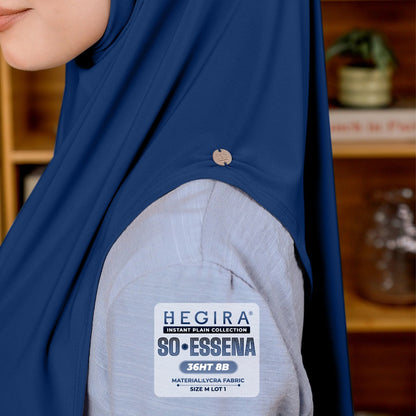 Hegira Hijab Inspired SO-Essena Instant Plain Collection (36HT)