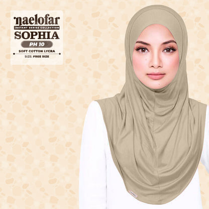 Naelofar Sophia Instant Plain Collection (PH)