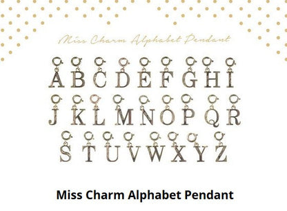 Miss Charm Alphabet Label ( Min Add On 5pcs ) RM1