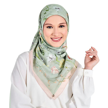 Naelofar Aleanor Cotton Voila Square The Original Collection
