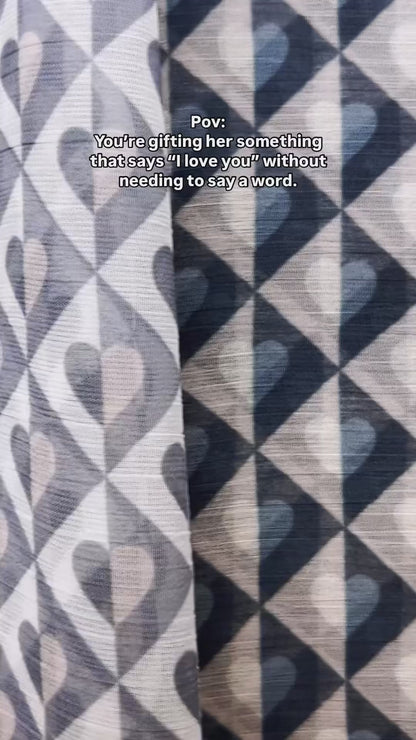 Bokitta Inspired Hearts Gray Collection - Free Box (16BB5)
