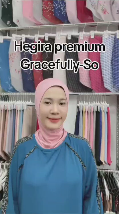 Hegira Hijab Inspired GRACEFULLY-SO Plain Instant Collection (35HT)