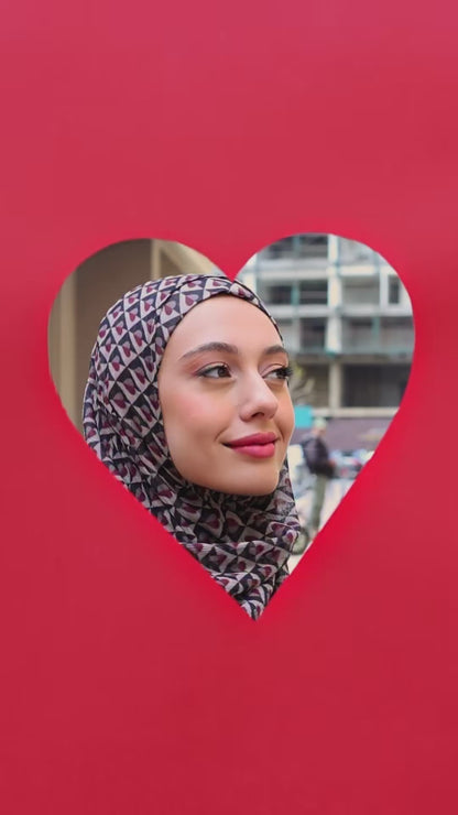 Bokitta Inspired Hearts Gray Collection - Free Box (16BB5)