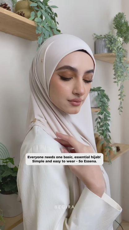 Hegira Hijab Inspired SO-Essena Instant Plain Collection (36HT)