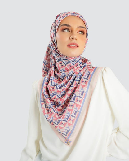 Naelofar Monogram Origami Square The Original Collection