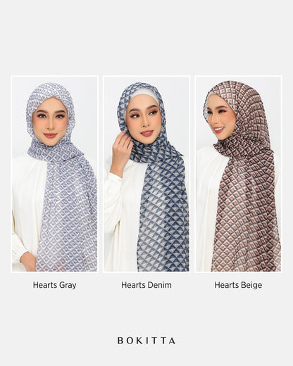 Bokitta Inspired Hearts Denim Collection - Free Box (16BB3)