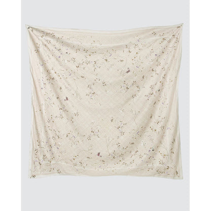 Naelofar Bamboo Trellis Satin Square The Original Collection