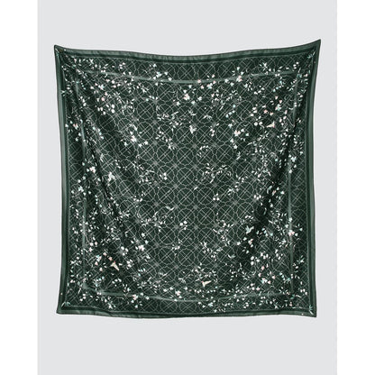 Naelofar Bamboo Trellis Satin Square The Original Collection