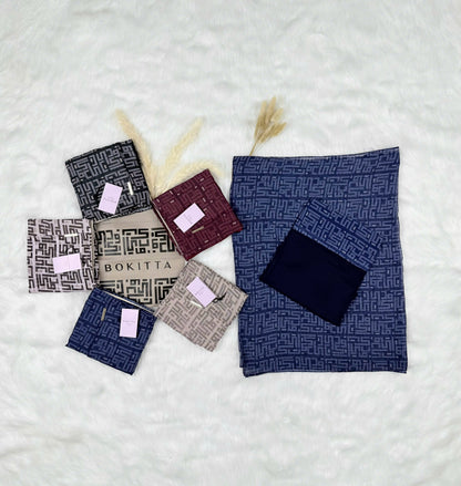 Bokitta Inspired Hearts Gray Collection - Free Box (16BB5)