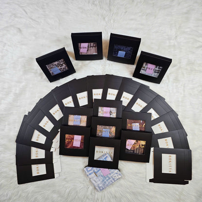 Bokitta Inspired Hearts Gray Collection - Free Box (16BB5)