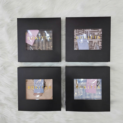 Bokitta Inspired Monogram 2 In Gold Collection - Free Box