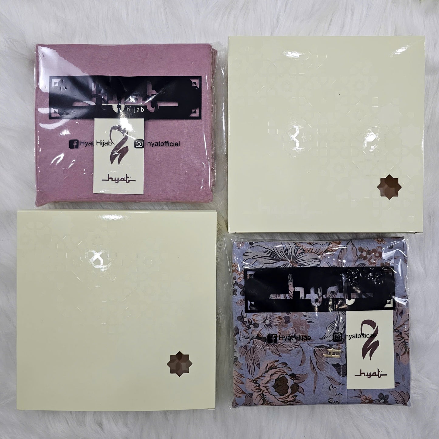 Hyat Hijab Inspired Kesuma Xclusive & Instant Shawl Collection (42HX-42HM)