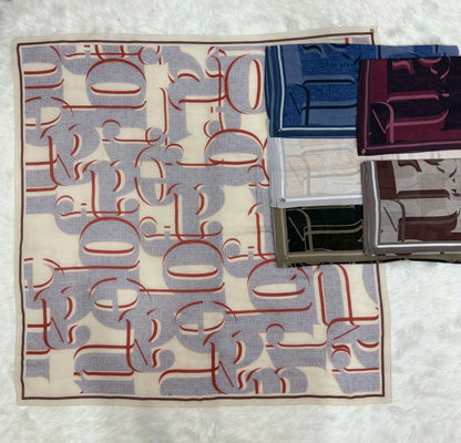 Naelofar Monogram Square The Original Collection