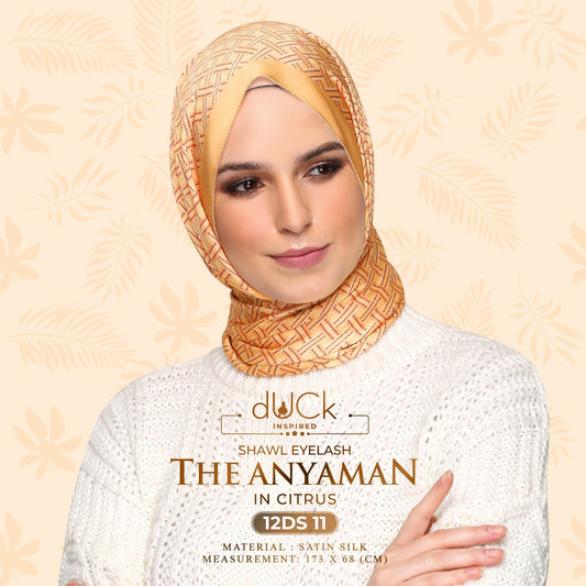 The Anyaman dUCk Shawl Eyelash Collection RM14