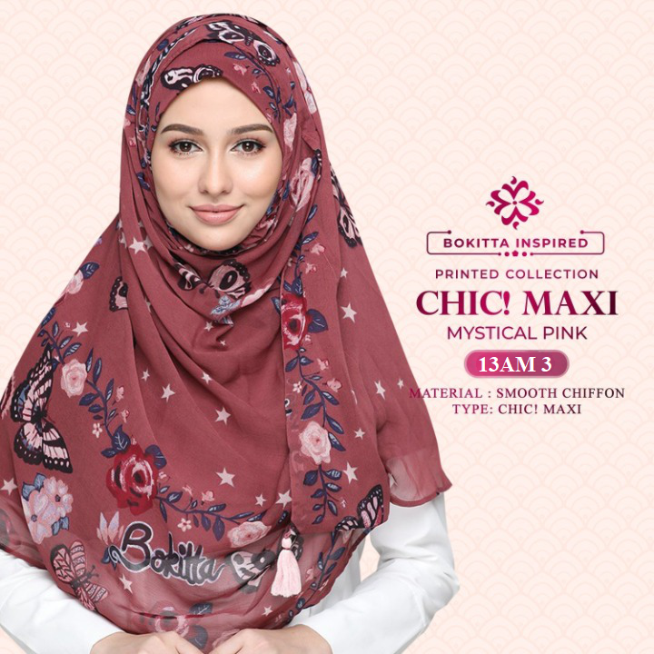 Bokitta Chic!MAXI Printed Best Seller Collection 1.0 | RM19