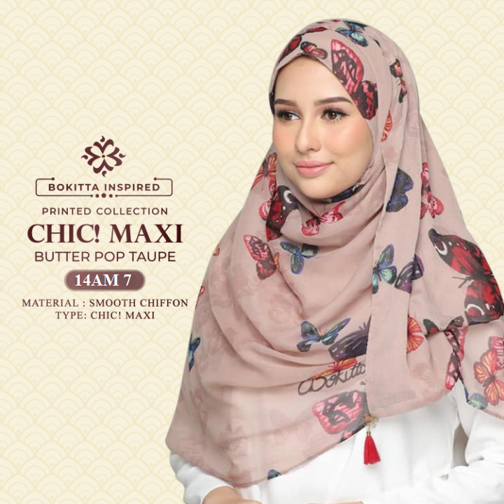 Bokitta Chic!MAXI Printed Best Seller Collection 2.0 | RM19