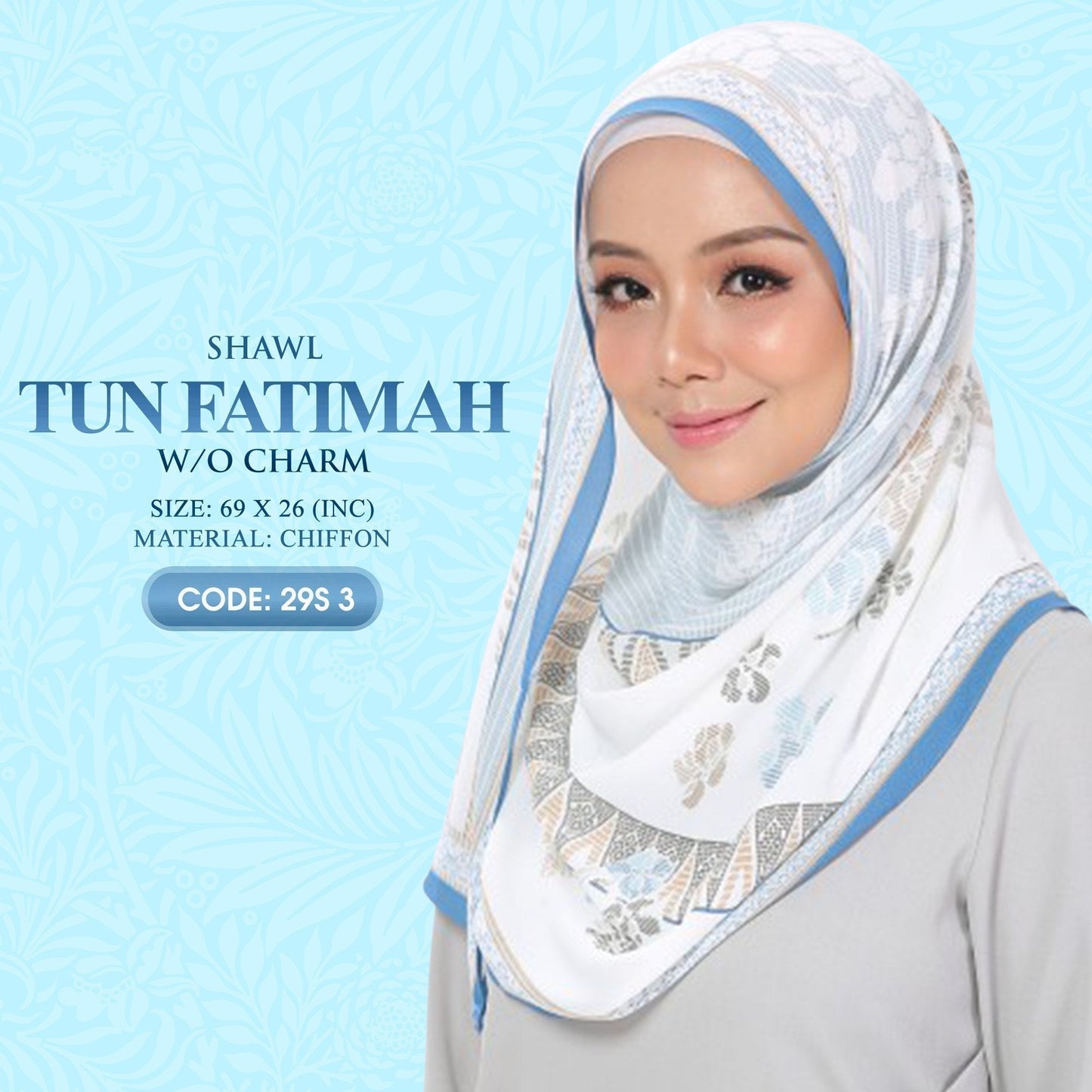 Ariani Tun Fatimah Shawl Collection