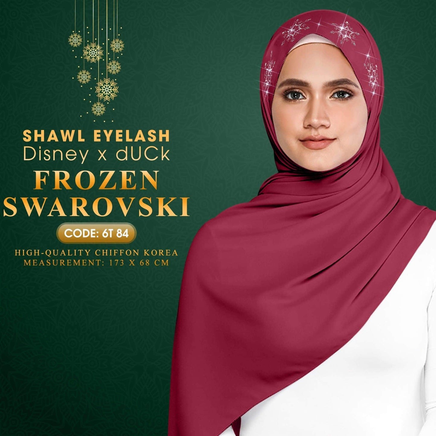 dUCk Swarovski Shawl Eyelash RM14