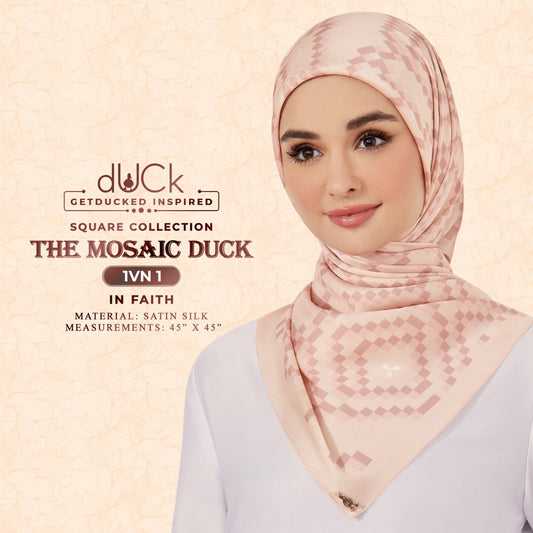 The Mosaic dUCk Inspired Square Collection