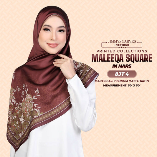 Jimmy Scarves Inspired Maleeqa SQ Collection