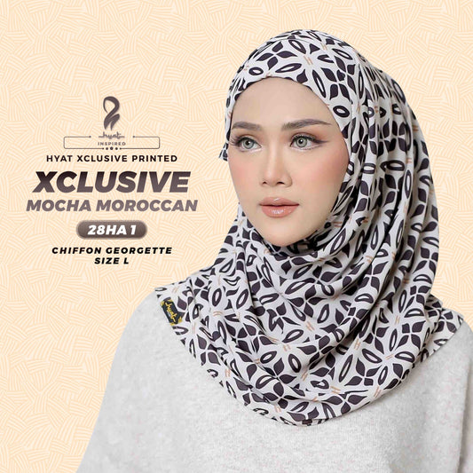 Hyat Hijab Inspired Mocha Moroccan Collection