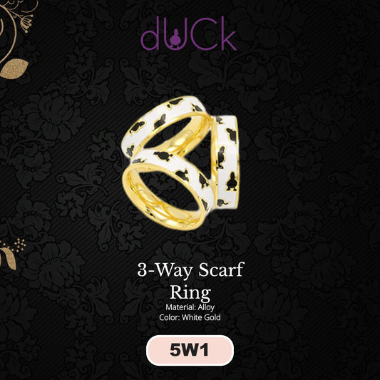 dUCk 3-Way Scarf Ring Collection RM9