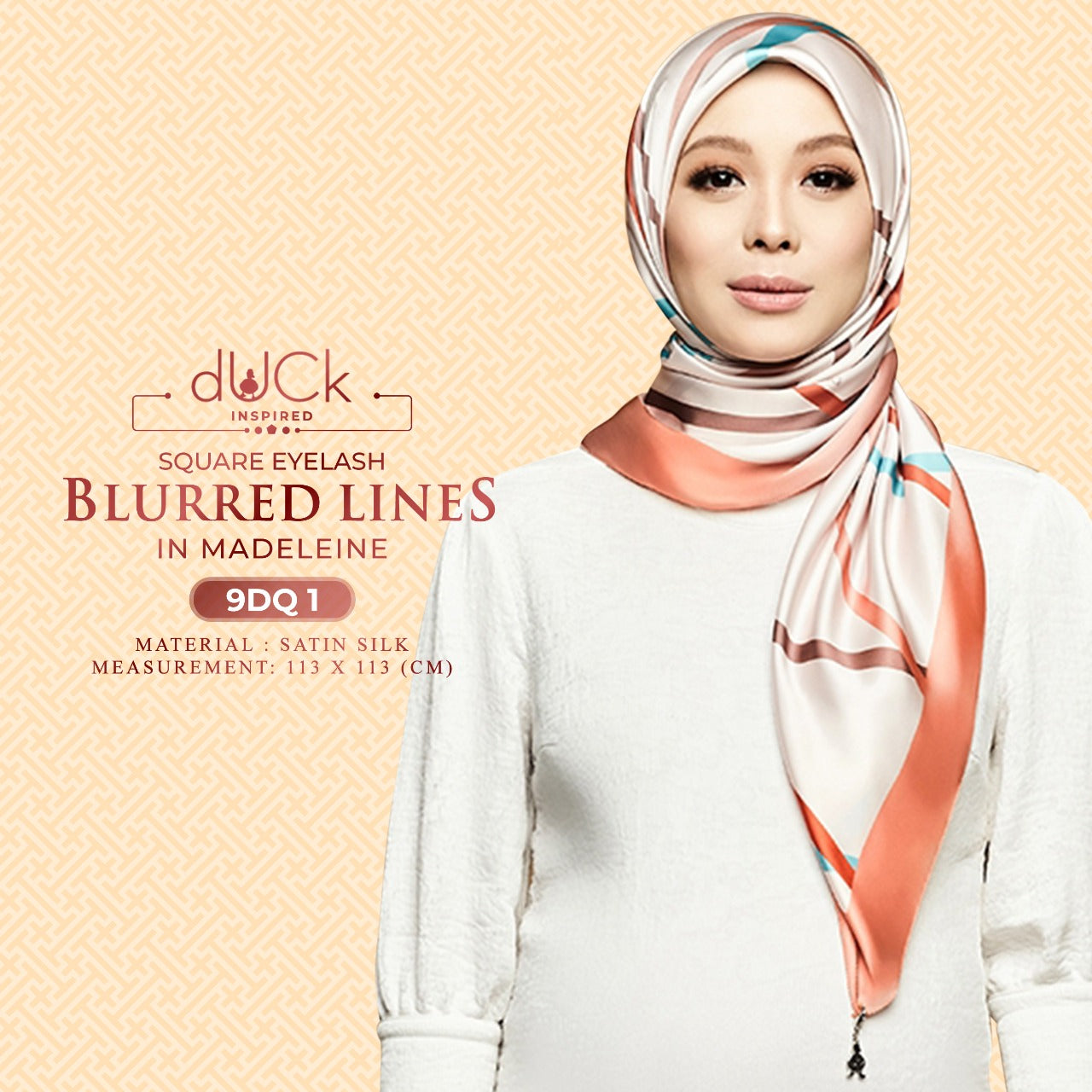 The dUCk Alhambra Eyelash & Blurred LinesSquare Collection RM14