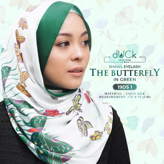 The dUCk Butterfly Shawl Eyelash Collection RM14