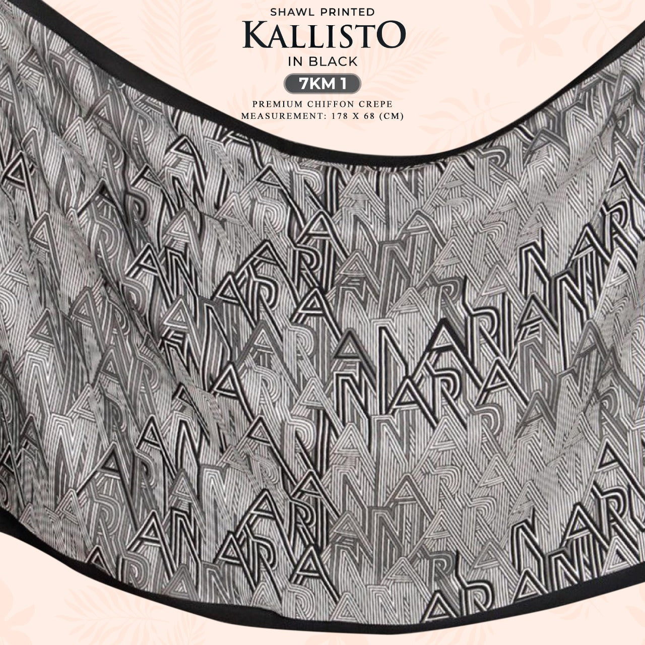 Ariani Inspired Kallisto Printed Shawl Collection