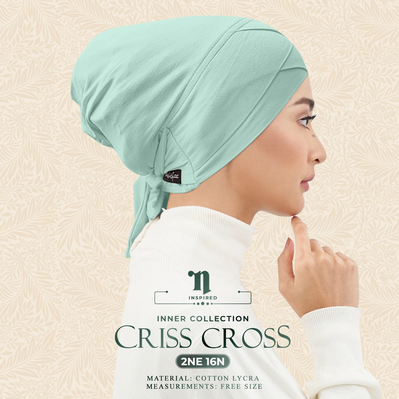 Inner Criss Cross Naelofar RM5