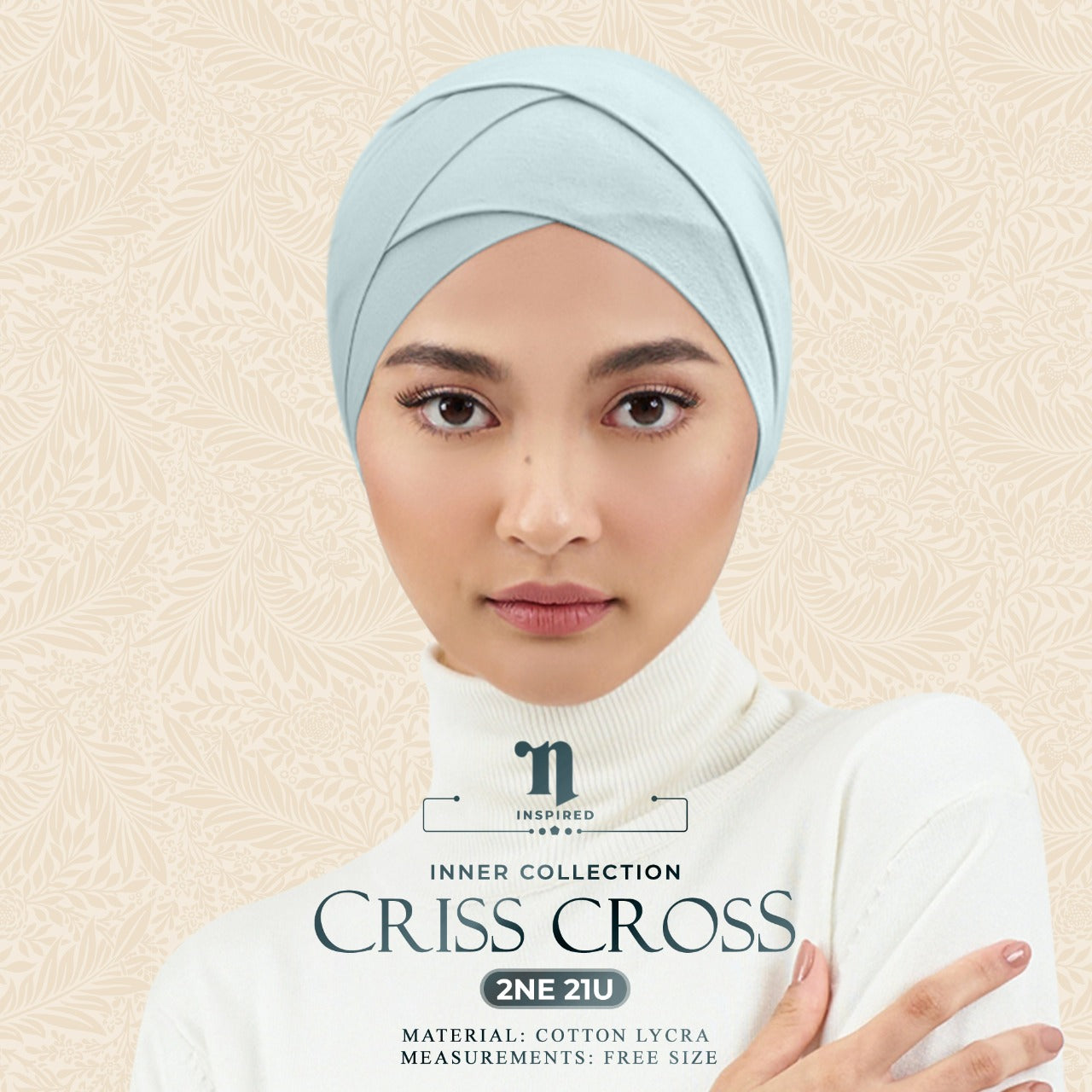 Inner Criss Cross Naelofar RM5