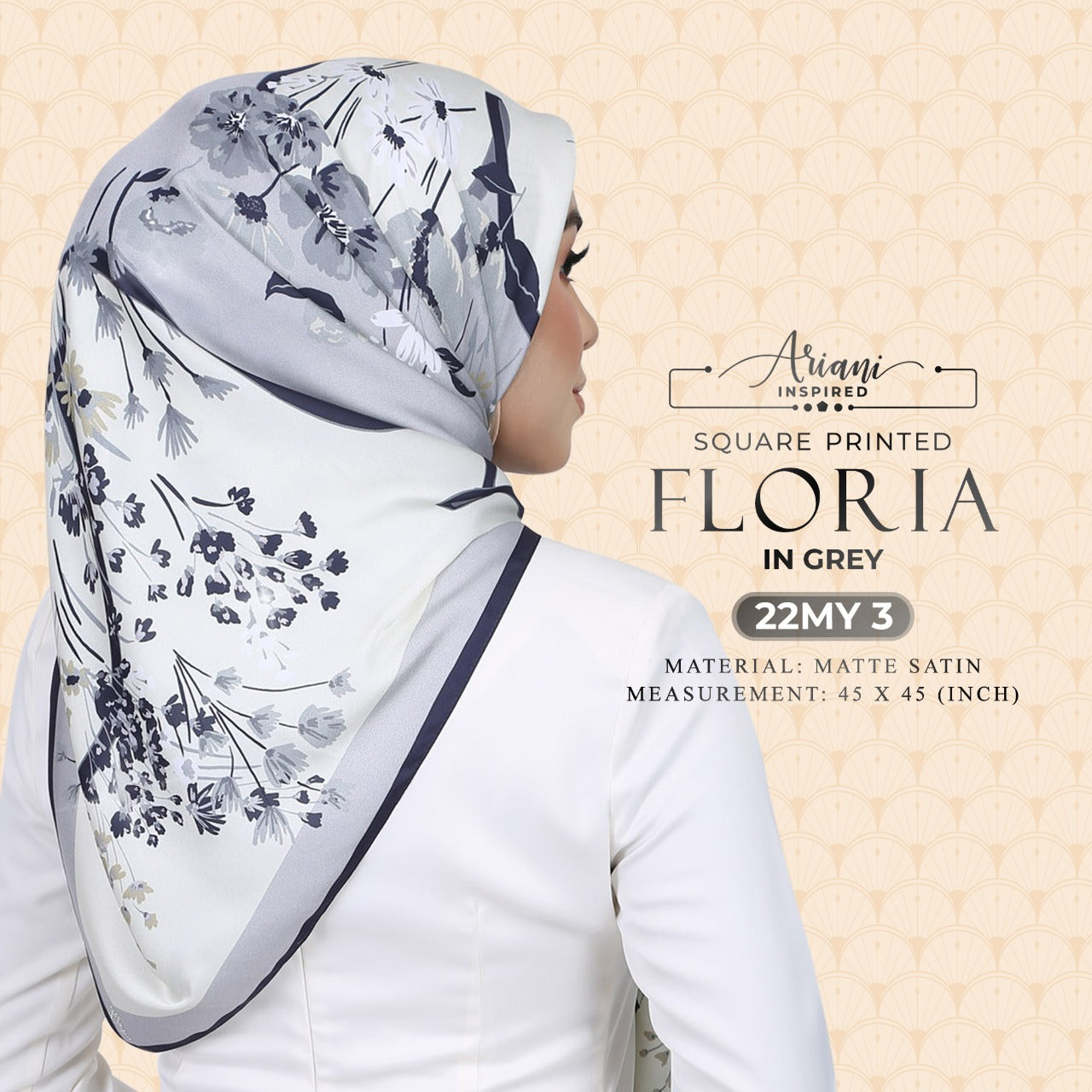 Ariani Inspired Printed Floria SQ Collection