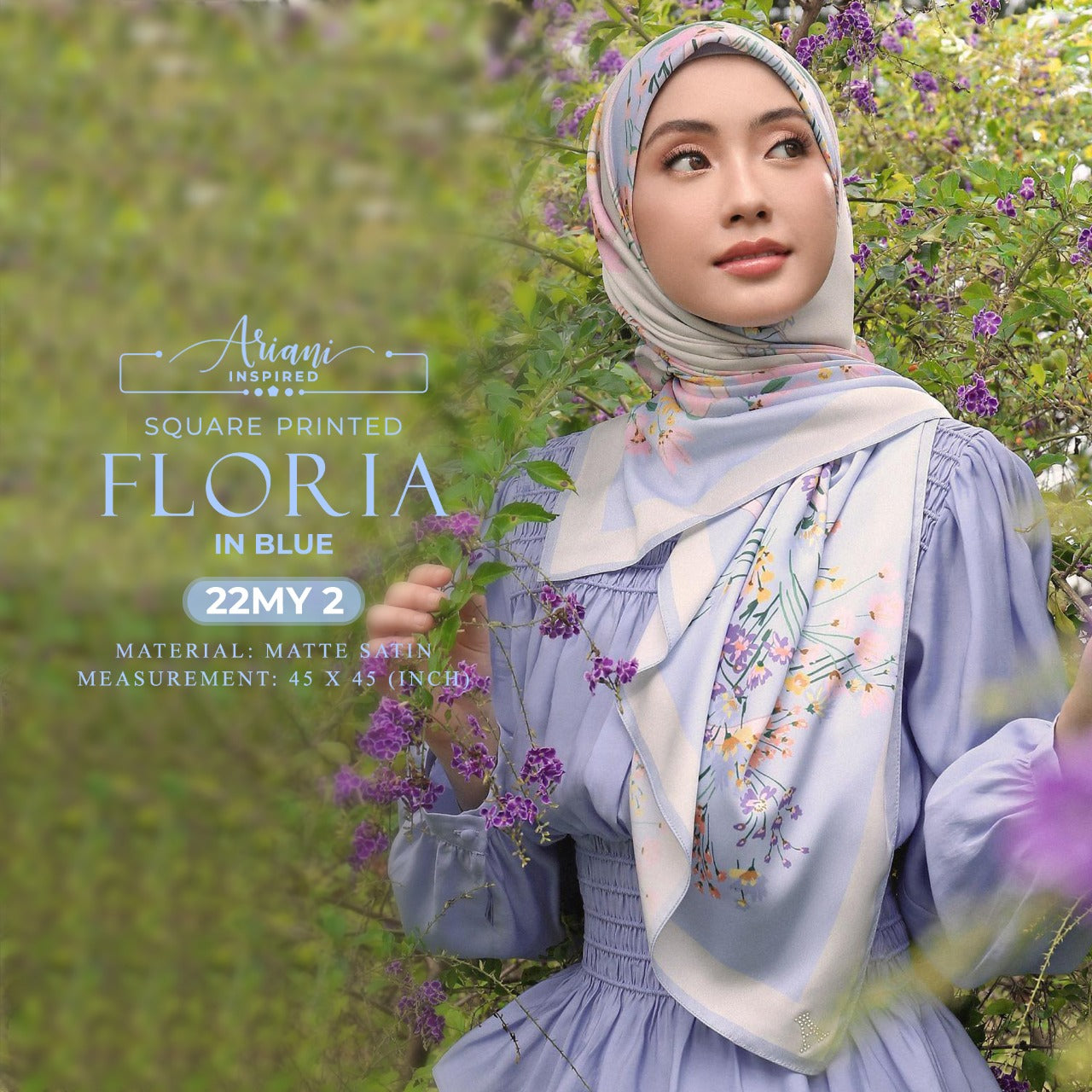 Ariani Inspired Printed Floria SQ Collection