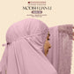 Telekung Siti Khadijah Signature Modish Lian Li FREE Woven bag