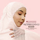 Telekung Siti Khadijah Signature Modish Lian Li FREE Woven bag