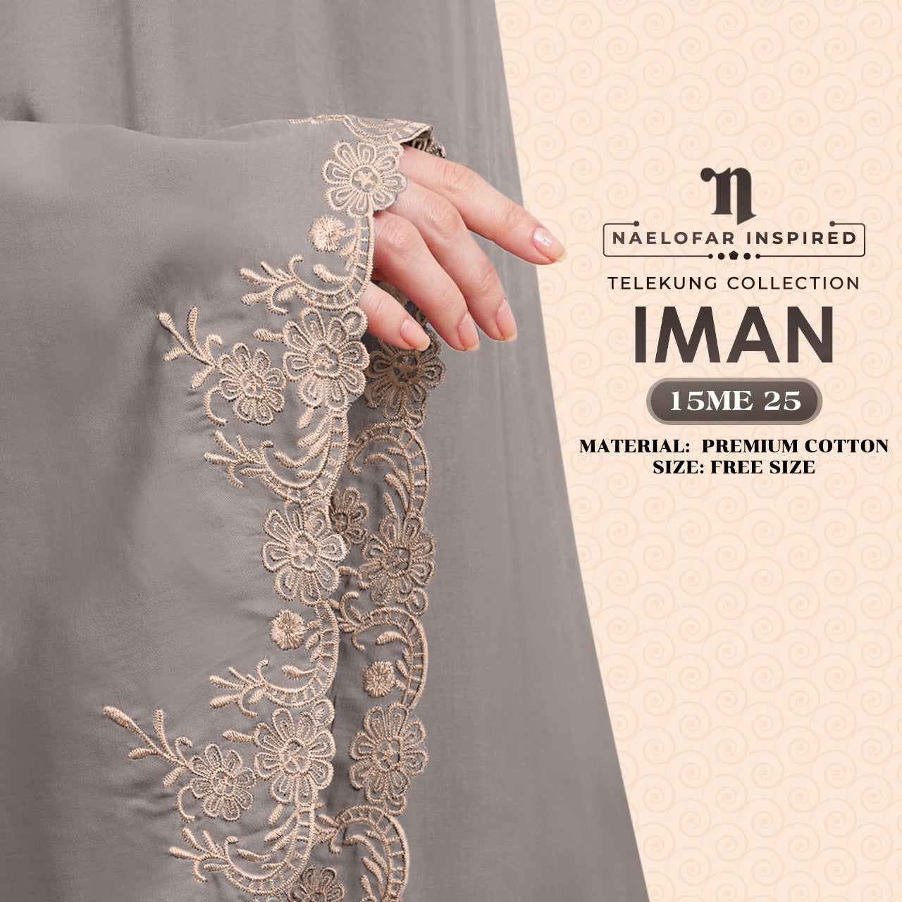 Iman Telekung Naelofar Inspired Free Paperbag