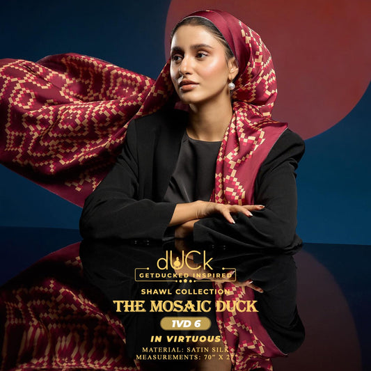 The Mosaic dUCk Inspired Shawl Collection
