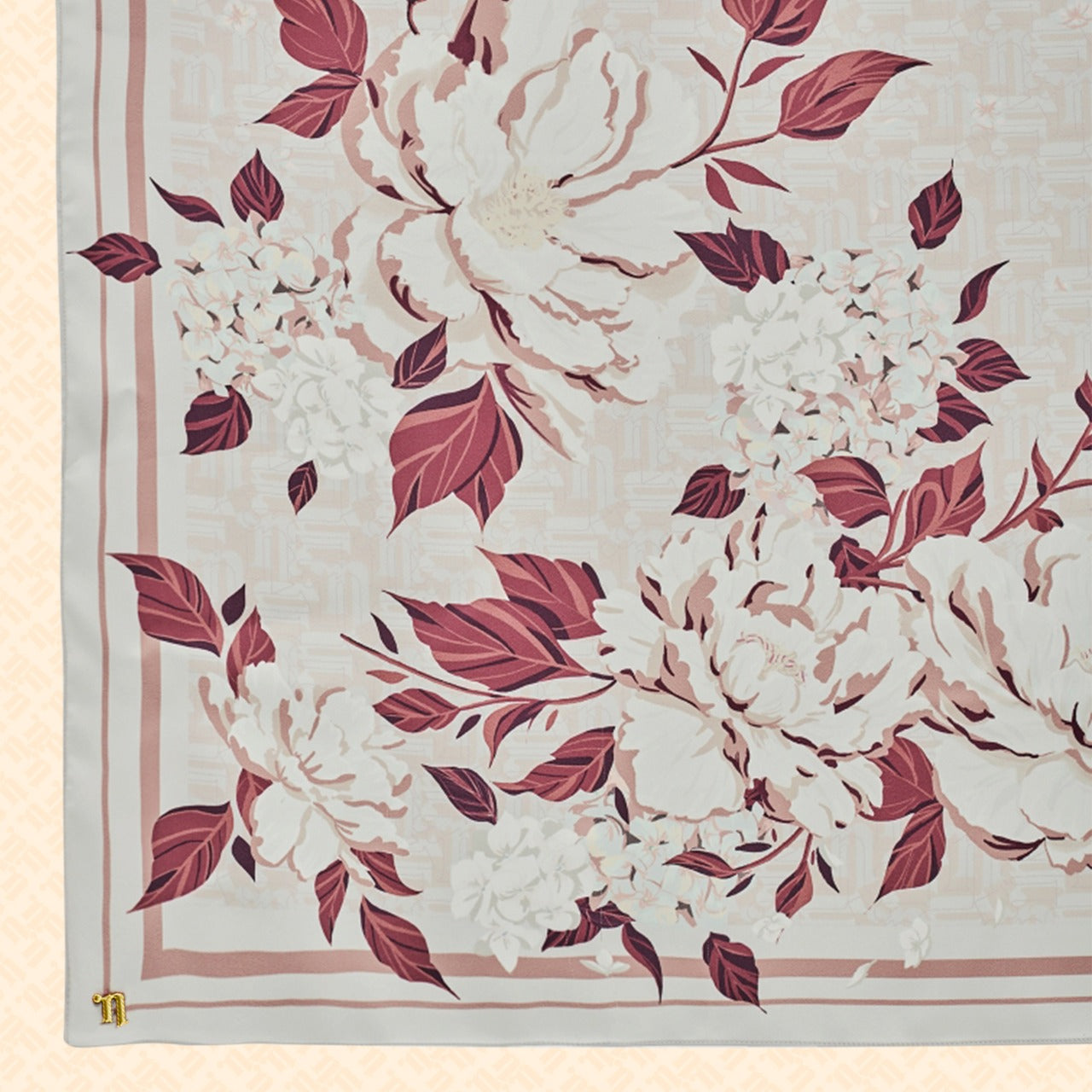 Naelofar The 8Irthday - Floral Monogram SQ Collection