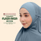 Telekung Siti Khadijah Inspired Harmony Flair Aria Collection - FREE Woven bag