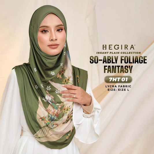 Hegira Inspired SO-ABLY FOLIAGE FANTASY Printed Collection (7HT)