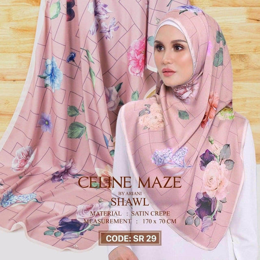 Ariani Shawl Celine Maze Collection - (SR) RM9