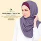 SugarScarf Pure Semi Instant With Inner Collection 3 Colors RM14